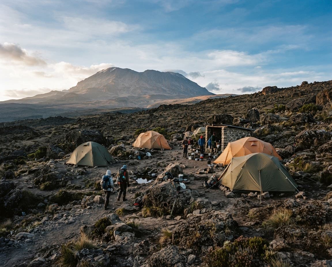 Machame route day 1