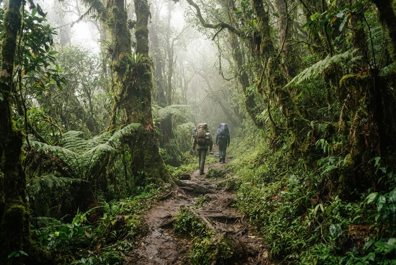 Machame route day 3